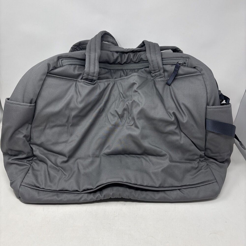 Vera Bradley Utility Travel Bag Galaxy Gray Recycled Cotton Weekender NWT - Picture 5 of 6